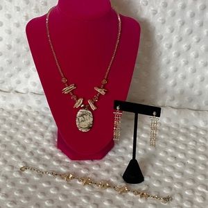 Delicate Custom Emily Ray 3-piece jewelry ensemble